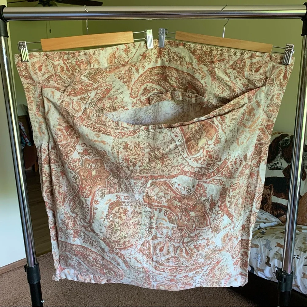 Pottery Barn Linen Cotton Pillow Case